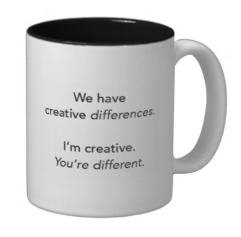 Creative Differences Coffee Mug
